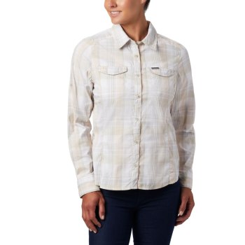 Columbia Ženske Košulje - Silver Ridge Lite Plaid Long Sleeve Kaki Boja Visebojne | AVNP-53417